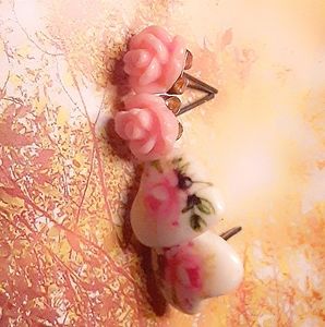 Rose♡designed earrings set🌹